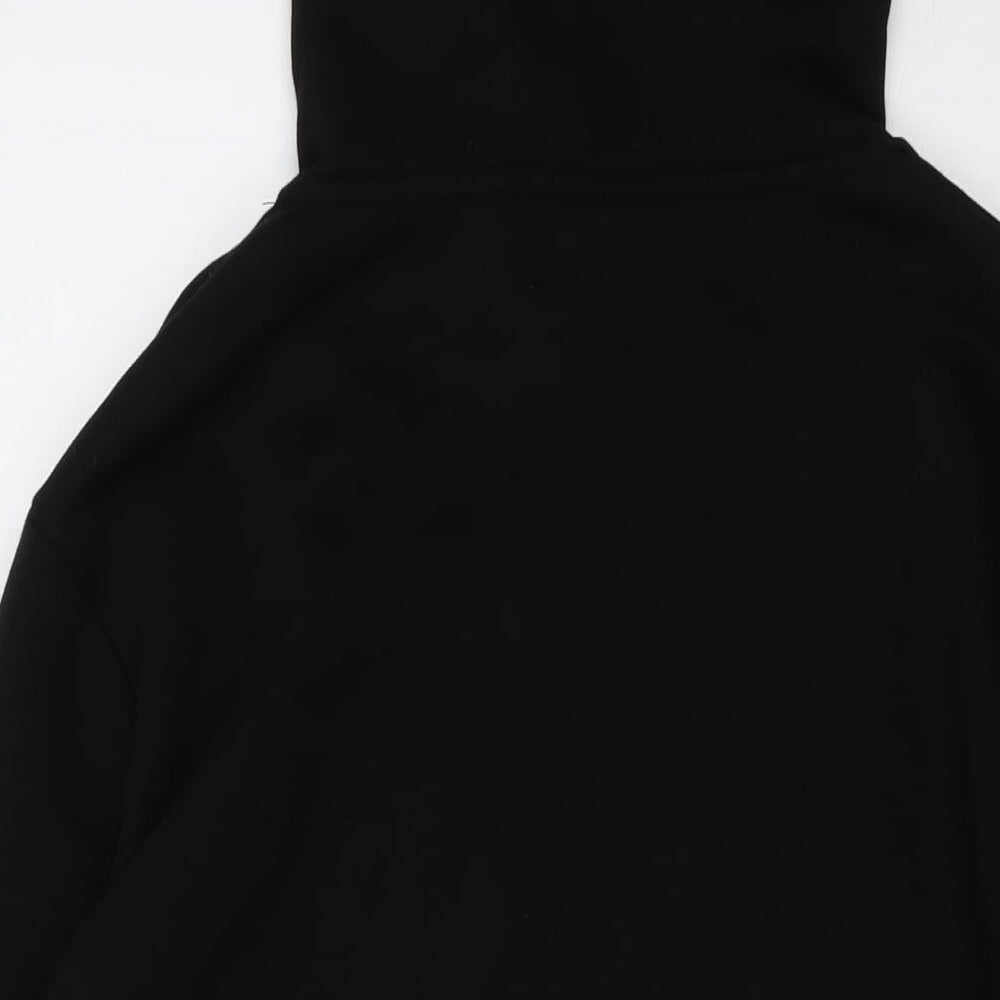 Mens UK Size S CLOSURE Black Pullover Hoodie