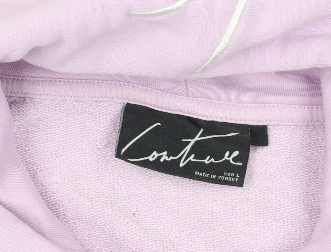 Couture Purple Hoodie L Unisex Adults