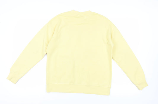 Womens UK Size XS Looney Tunes Yellow Pullover Sweatshirt