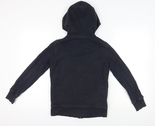 GAP Blue XS Full Zip Hooded Cotton Women's Hoodie