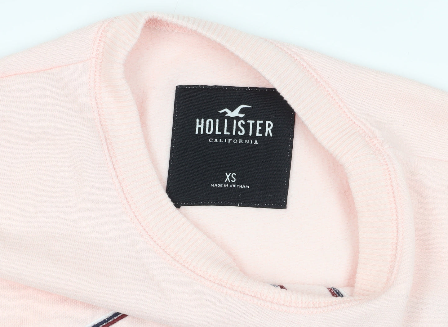 Hollister Pink XS Pullover Sweatshirt