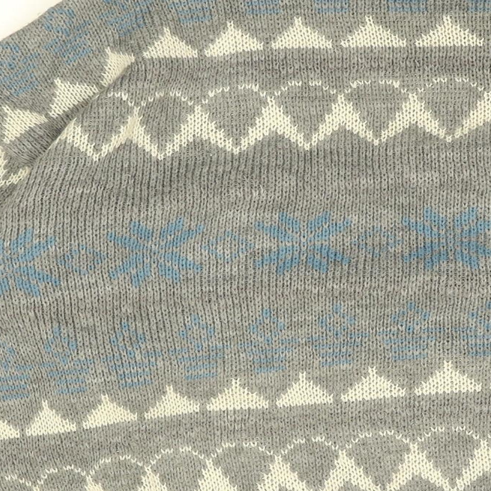 Womens UK Size L CANDA Grey Pullover Jumper