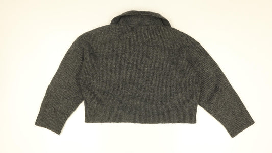 Womens UK Size S Pimkie Grey Pullover Jumper