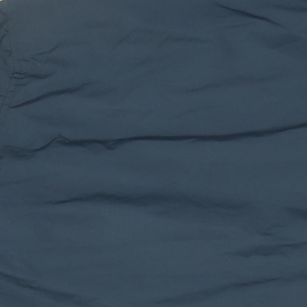 Atlas For Men Mens Blue Overcoat Coat Size M Zip