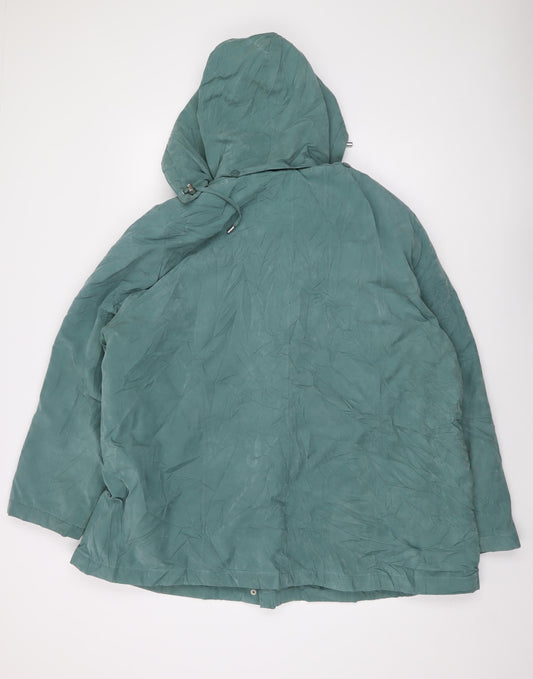 Classics Womens Green Jacket Size XL Zip