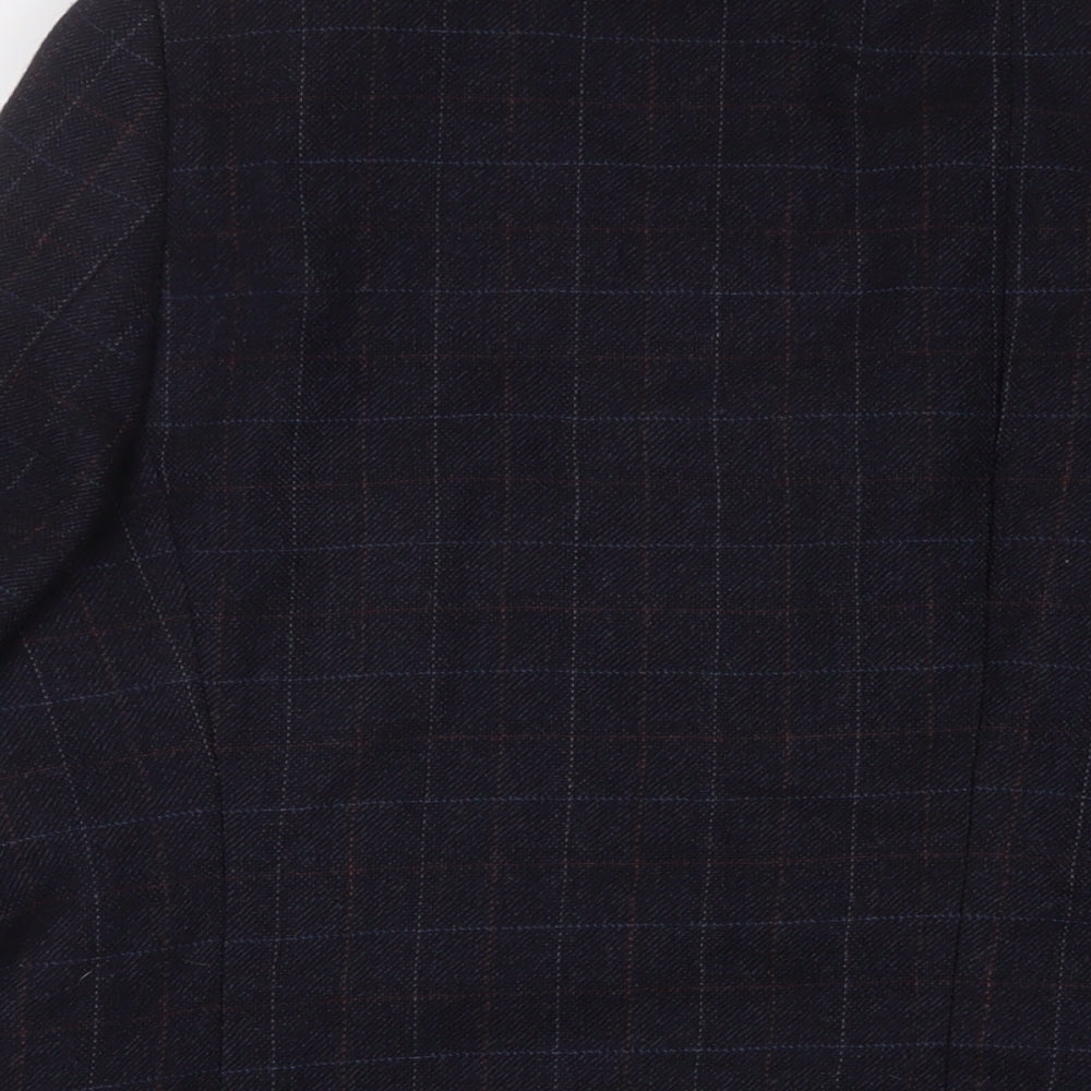 Mens UK Size 48 Brook Taverner Regular Blue Suit Jacket