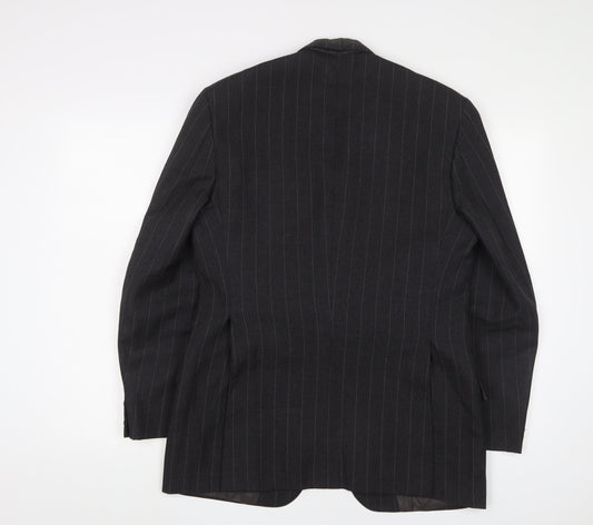 Mens UK Size 38 Burton Regular Grey Suit Jacket