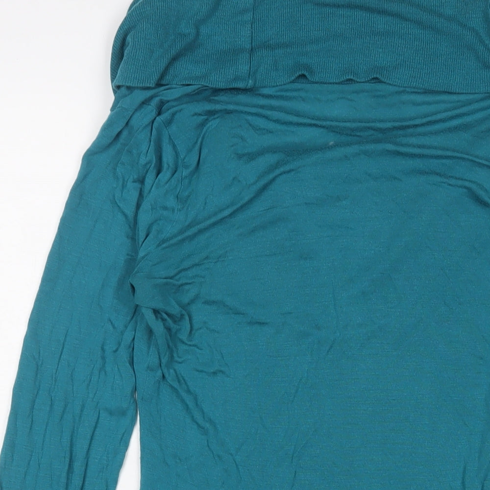 Womens UK Size 12 Oasis Blue Pullover Jumper
