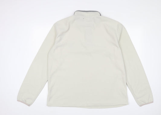 Mens UK Size M Atlas Beige Pullover Sweatshirt
