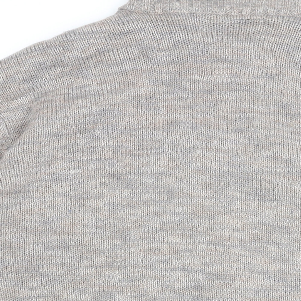 Mens UK Size L Atlas For Men Beige Full Zip Sweatshirt