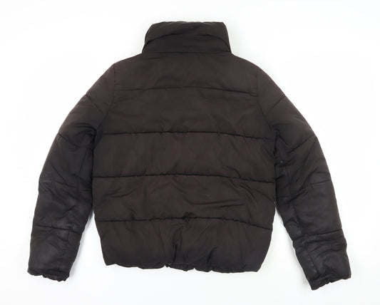 ONLY Black Puffer Jacket Size S Warm Winter Coat