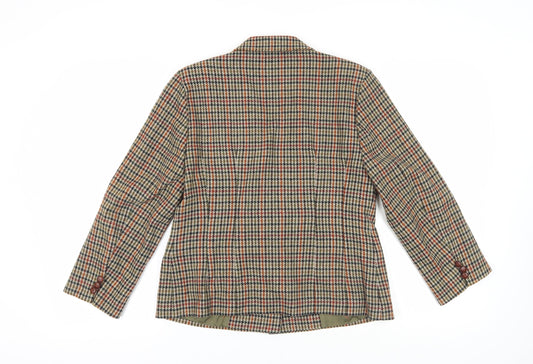 St Michael Multicoloured Wool Blazer, Size 12