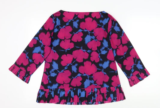 Banana Republic Floral Tunic Blouse Medium Multicolour