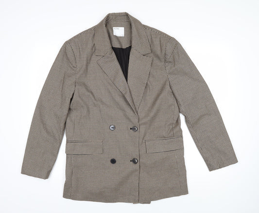 Womens UK Size M Bershka Brown Jacket