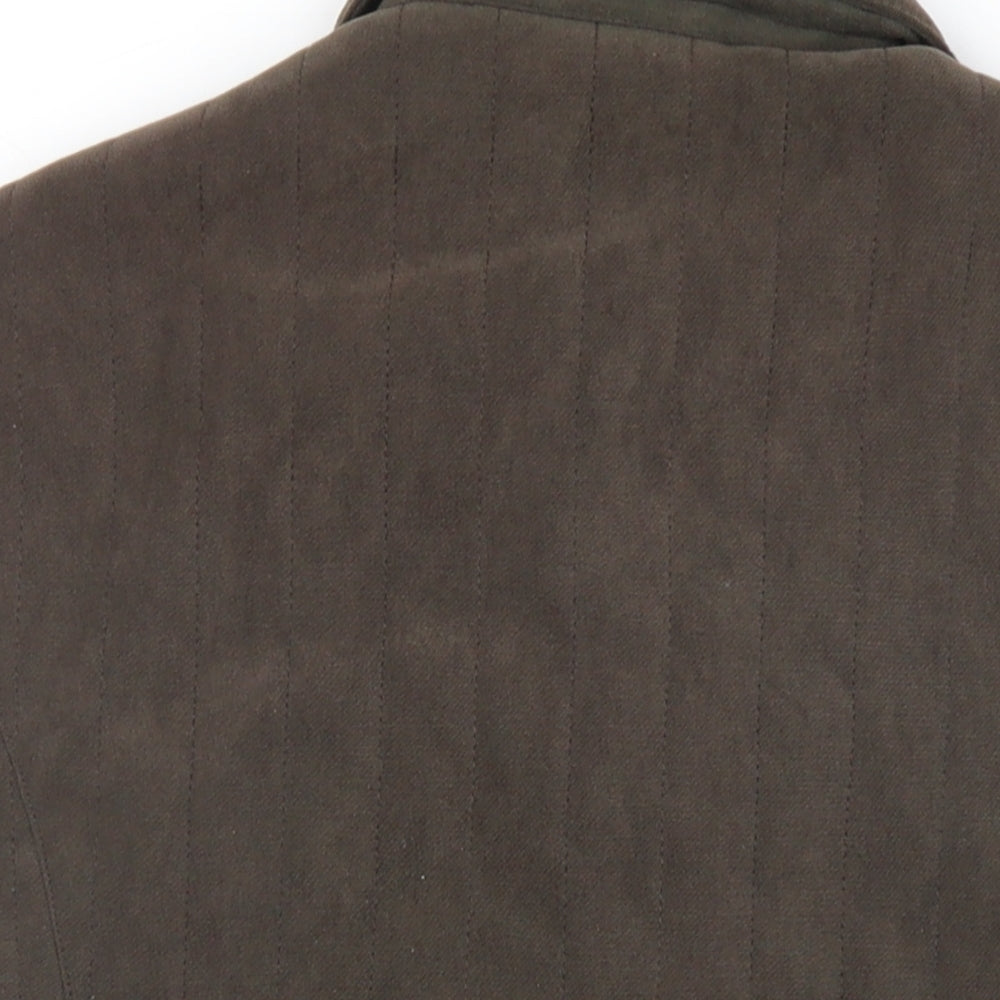 Womens UK Size S EWM Green Gilet