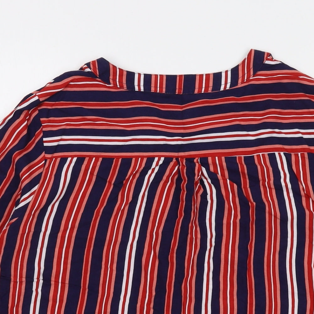Womens UK Size XL VERO MODA Blue Basic Blouse