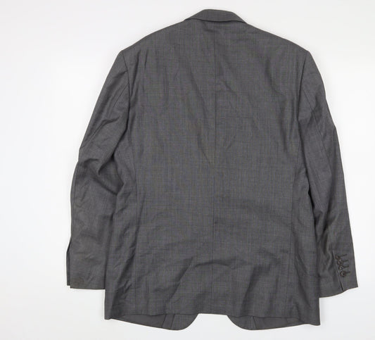 Mens UK Size 38 Marks and Spencer Regular Grey Suit Jacket
