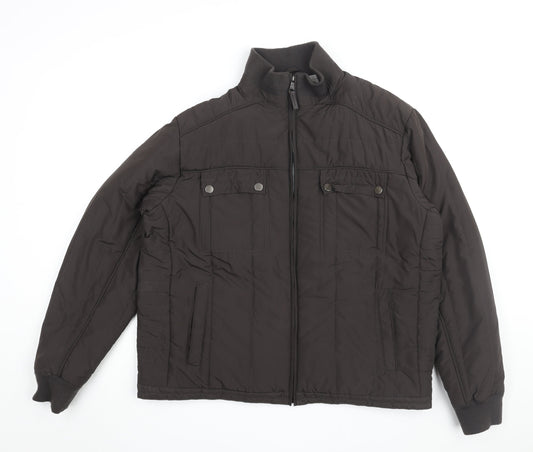 Mens UK Size XL Autograph Brown Overcoat