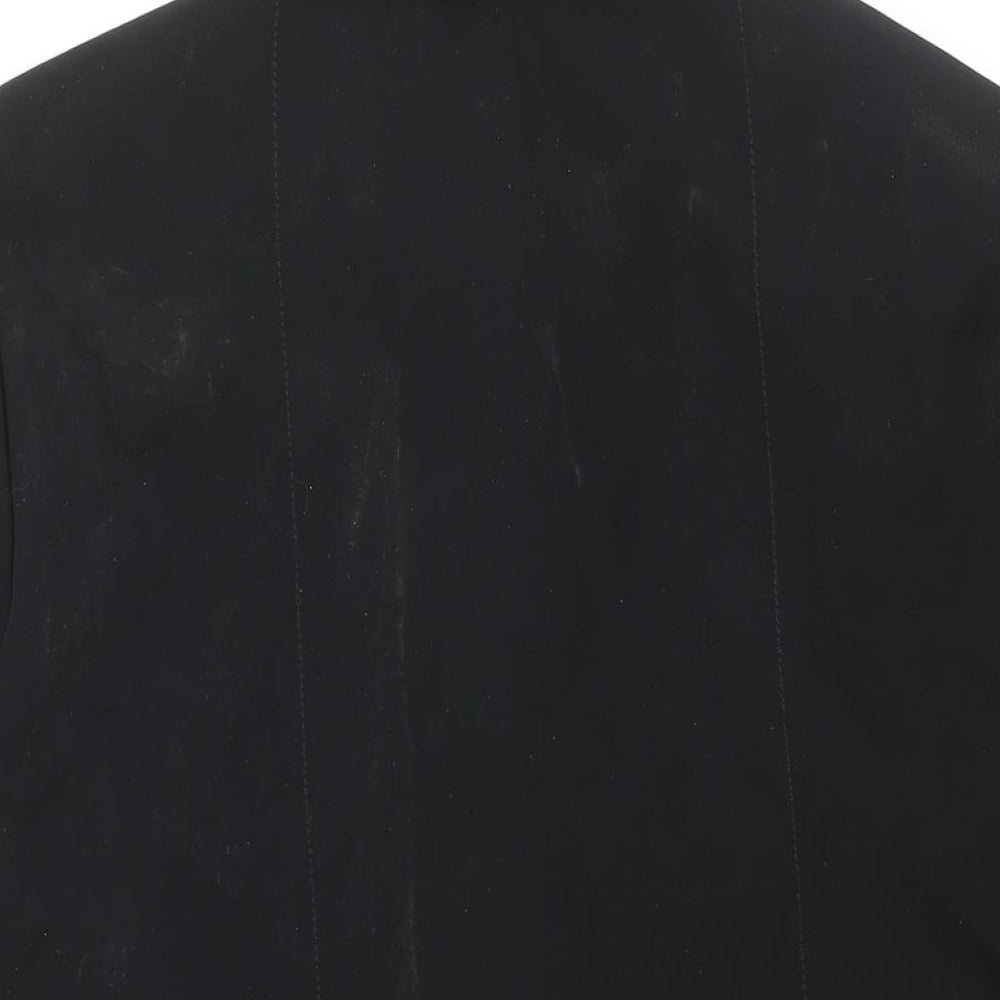 Womens UK Size M Anne Klein Black Overcoat