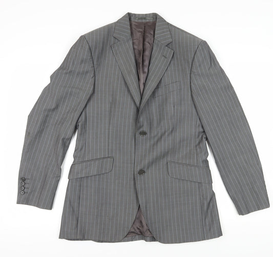 Mens UK Size 38 Austin Reed Regular Grey Suit Jacket