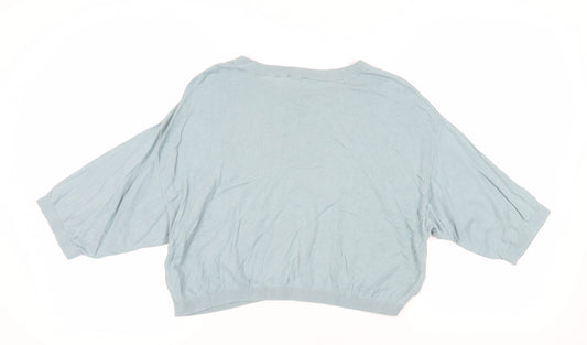 Womens UK Size M Gap Blue Pullover Jumper
