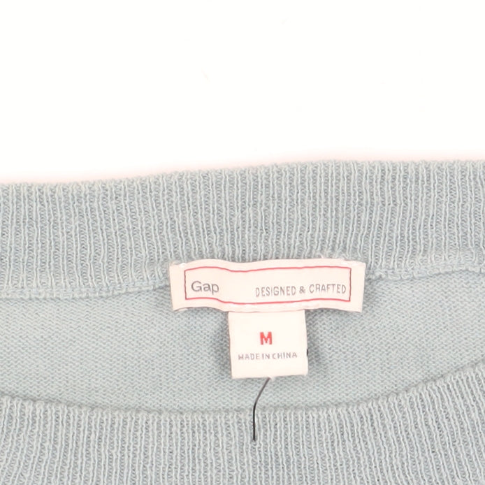 Womens UK Size M Gap Blue Pullover Jumper