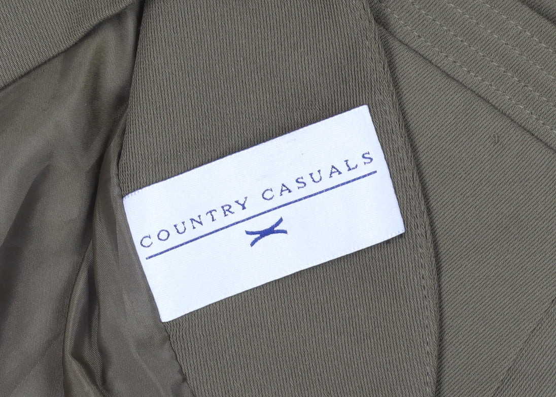 Country Casuals Women's Brown Suit Jacket Size 10