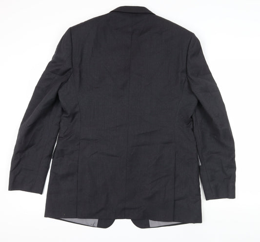 Mens UK Size 44 Odermark Regular Black Suit Jacket