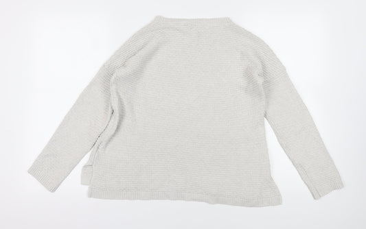 Dickins & Jones Grey Cotton Women's Jumper, Size S