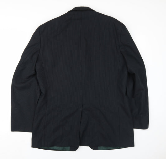 Mens UK Size 40 Sovrano Regular Black Suit Jacket
