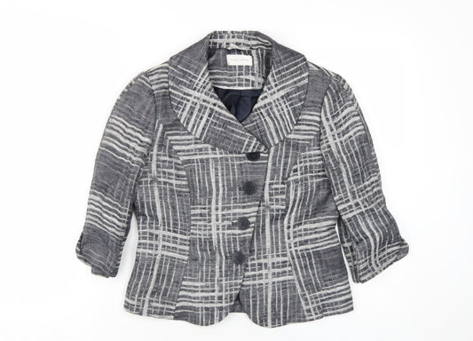Womens UK Size 10 Minuet Grey Jacket
