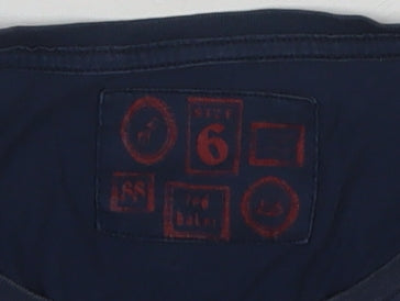 Ted Baker Men's Blue Graphic Print T-Shirt Size M