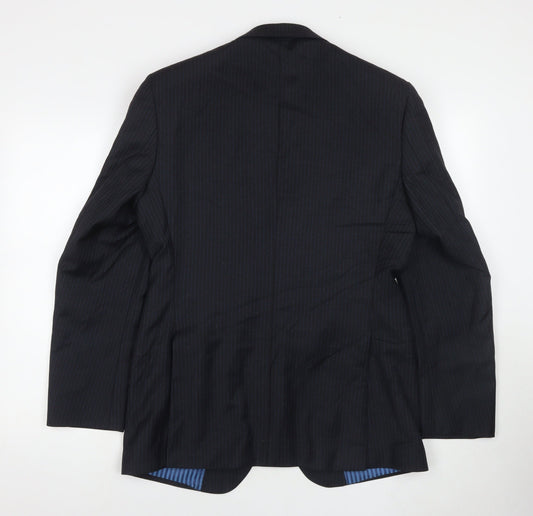Mens UK Size 38 Marks and Spencer Regular Black Suit 1 Piece