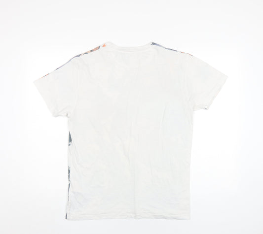 Soul Star Men’s Multicoloured Nautical T-Shirt Medium