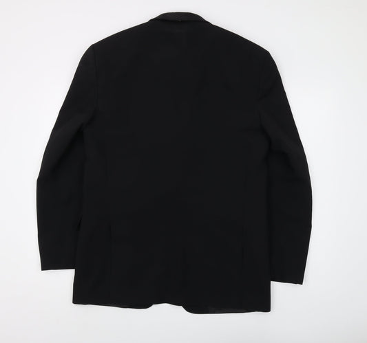 Mens UK Size 38 Farah Regular Black Suit Jacket
