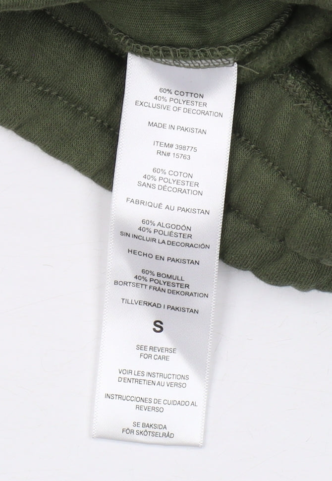 Mens UK Size S Champion Regular Fit Jogger Green Trousers