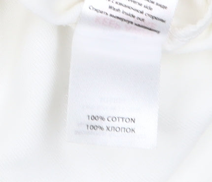 Womens UK Size 16 Monsoon White Basic Blouse