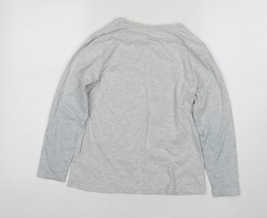 Pokemon Boys Grey Long Sleeve Pyjama Top 9-10 Years