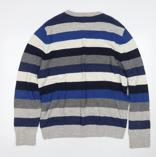 Gap Men's XL Multicoloured Striped Pullover