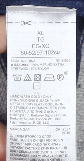 Gap Men's XL Multicoloured Striped Pullover