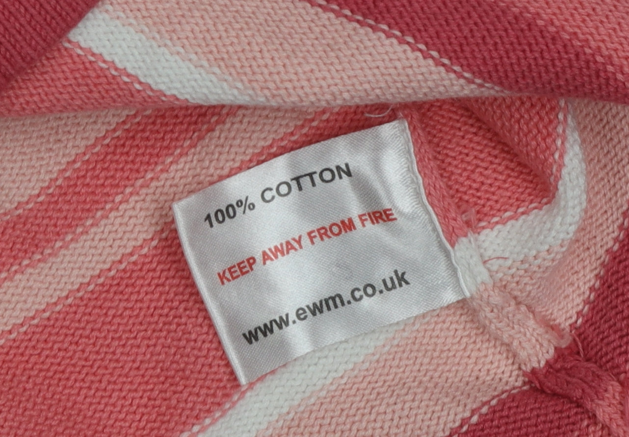 Womens UK Size 10 Isle Pink Pullover Jumper