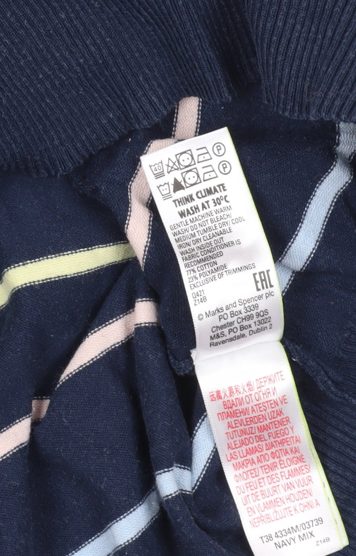 Womens UK Size L Marks and Spencer Multicoloured Jumper Jumper