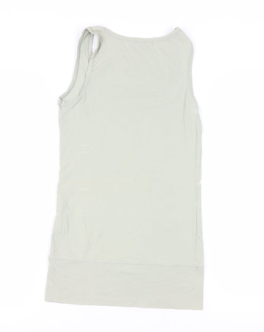 Womens UK Size S Bik Bok Beige Basic Tank