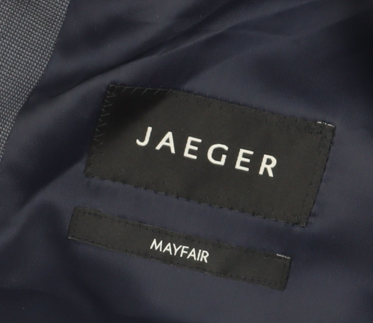 Mens UK Size 44 Jaeger Regular Grey Suit Jacket