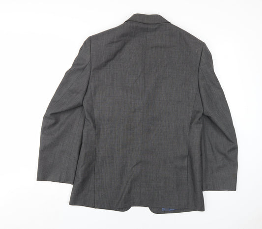 Mens UK Size 38 Marks and Spencer Regular Grey Suit Jacket