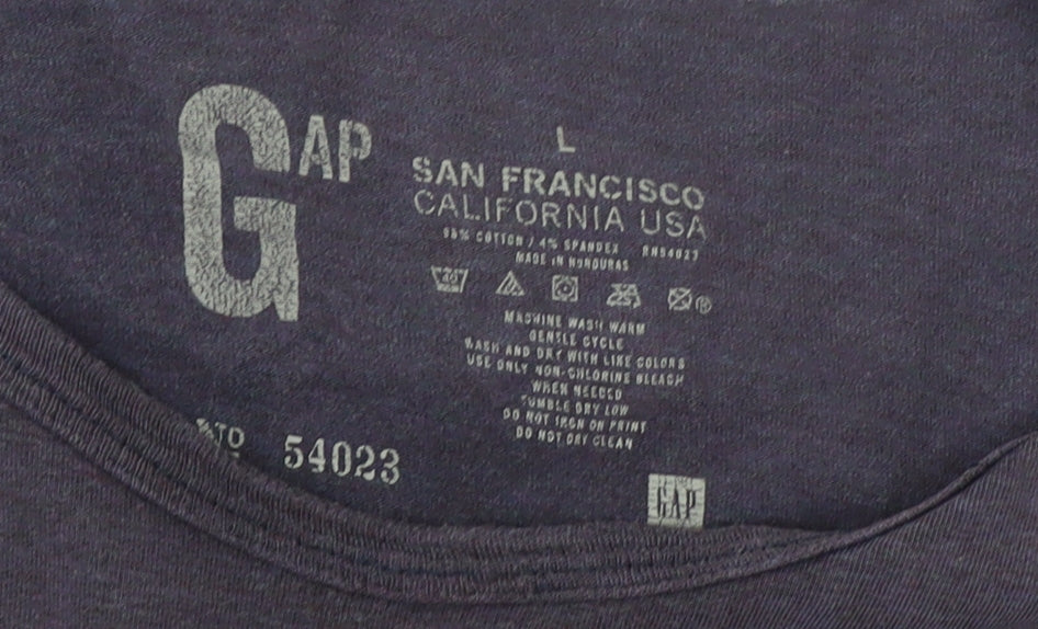 Mens UK Size L Gap Grey T-Shirt