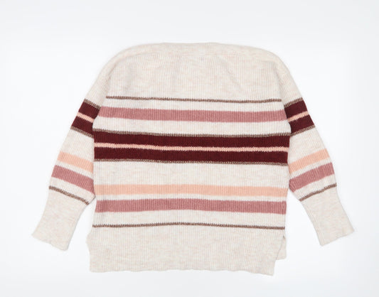 Womens UK Size XS Oasis Multicoloured Pullover Jumper
