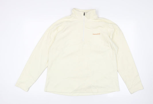 Womens UK Size 14 Craghoppers Ivory Pullover Sweatshirt