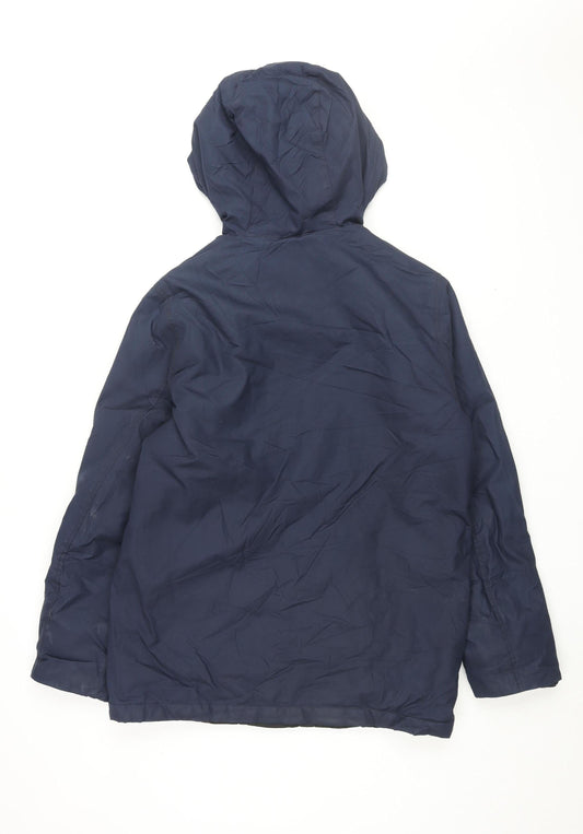 Mens UK Size S Divided Blue Hooded