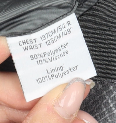 Mens UK Size 54 Greenwoods Regular Grey Suit Jacket